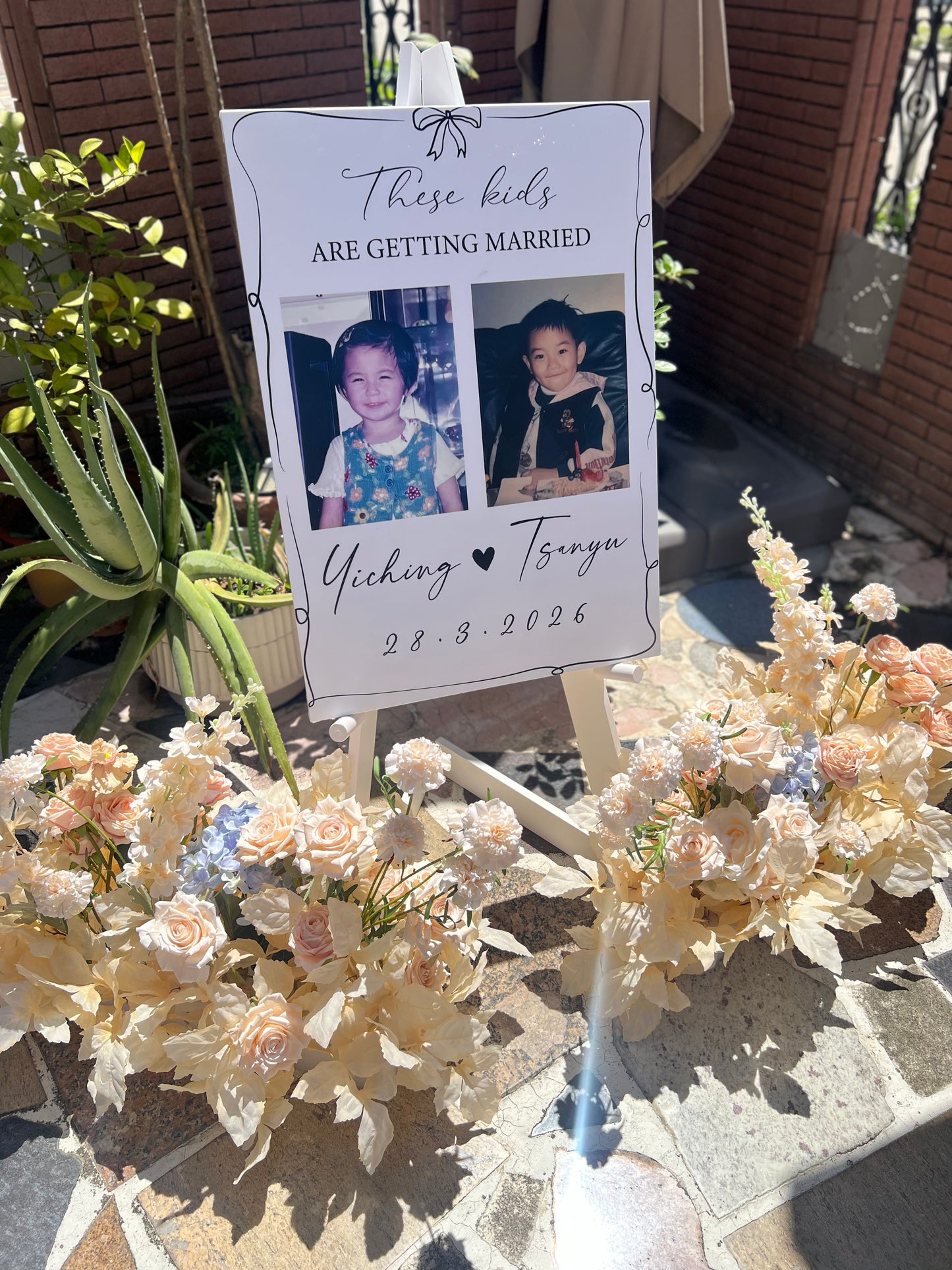 婚禮迎賓牌・Wedding Welcome Board✨
